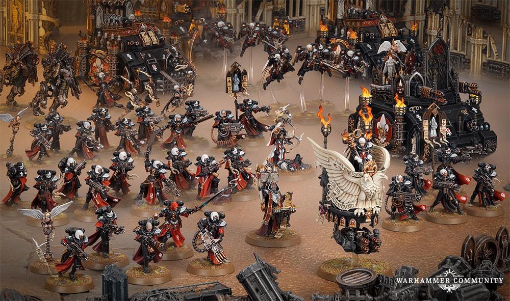 hermanas de batalla warhammer