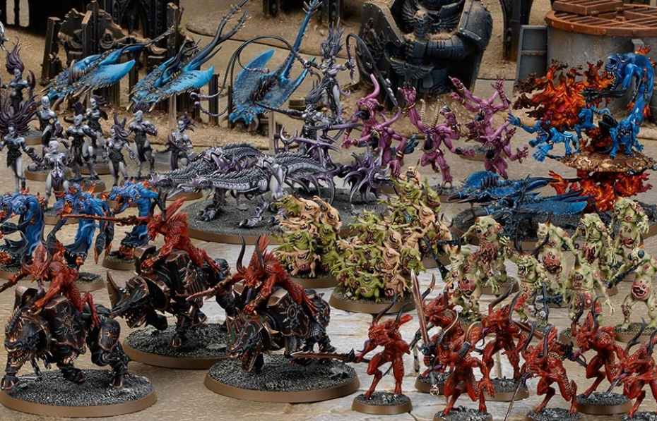 Demonios del caos warhammer 40000