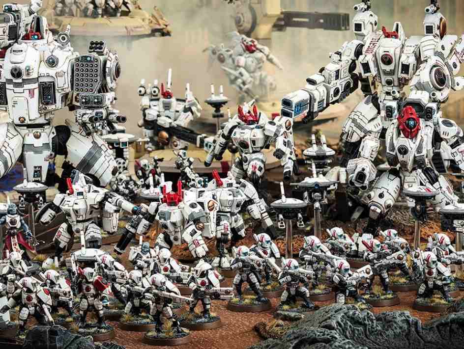 Imperio Tau warhammer 40000