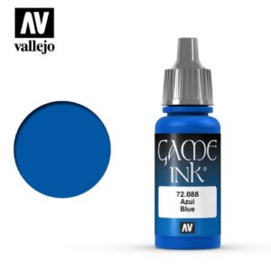game color ink azul